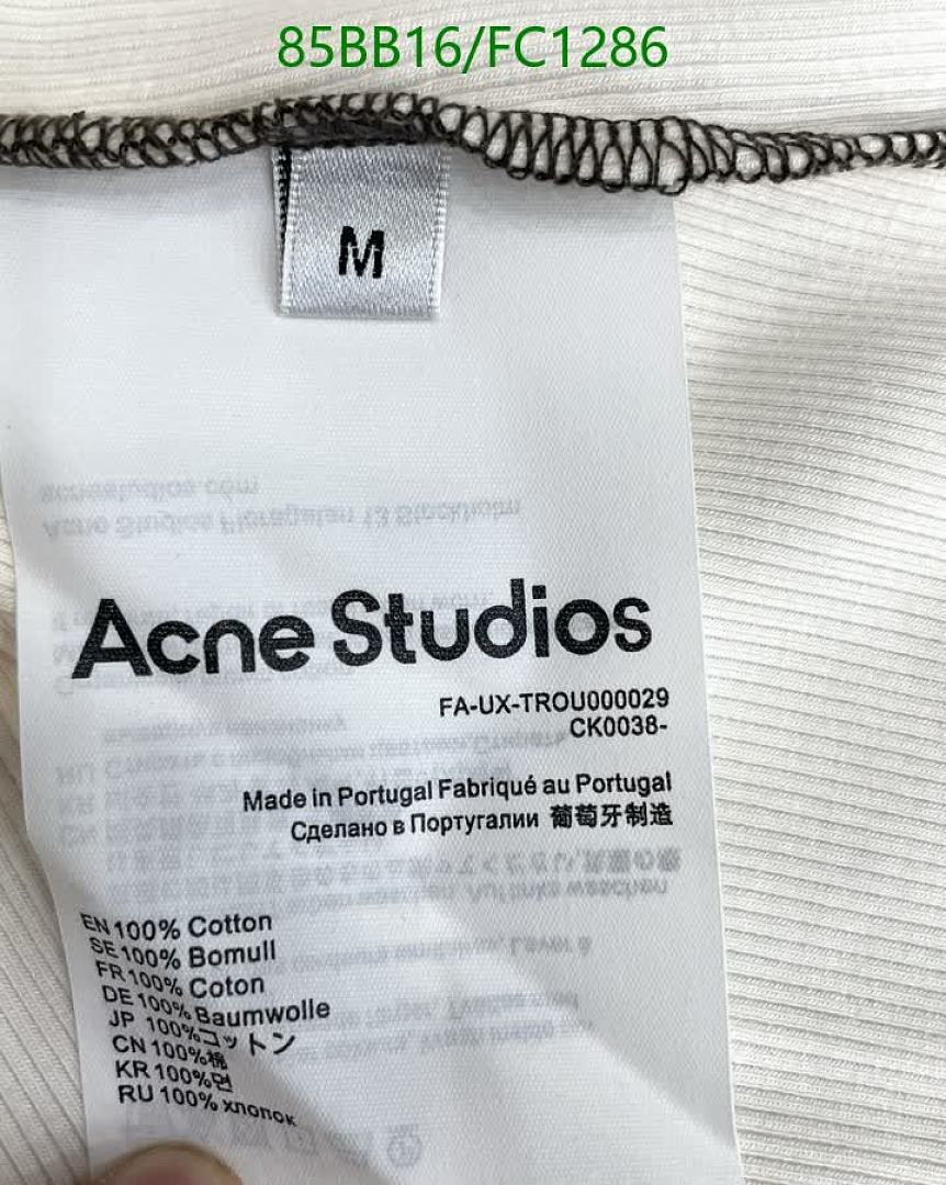 Acne Studios-Clothing Code: FC1286 $: 85USD