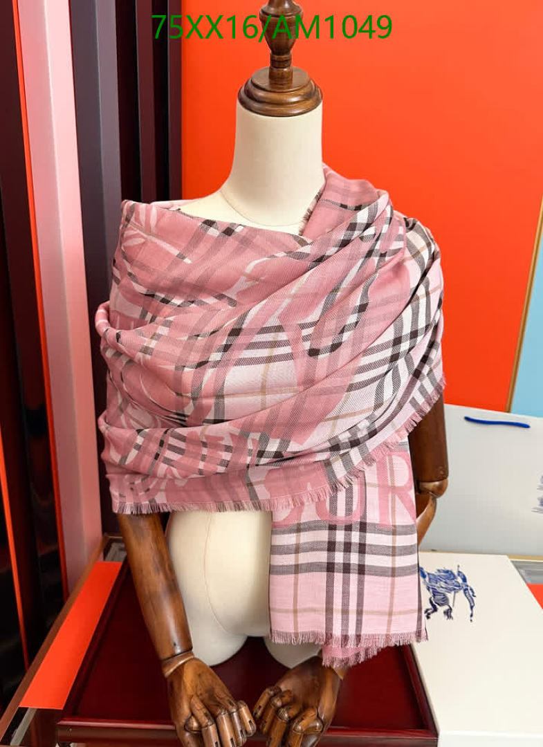 Burberry-Scarves Code: AM1049 $: 75USD