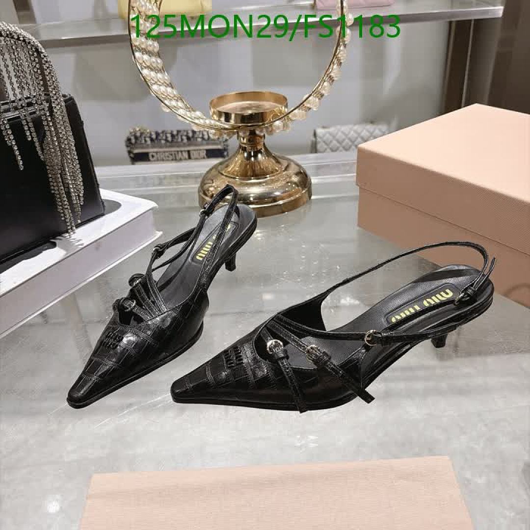 Miu Miu-Women Shoes Code: FS1183 $: 125USD