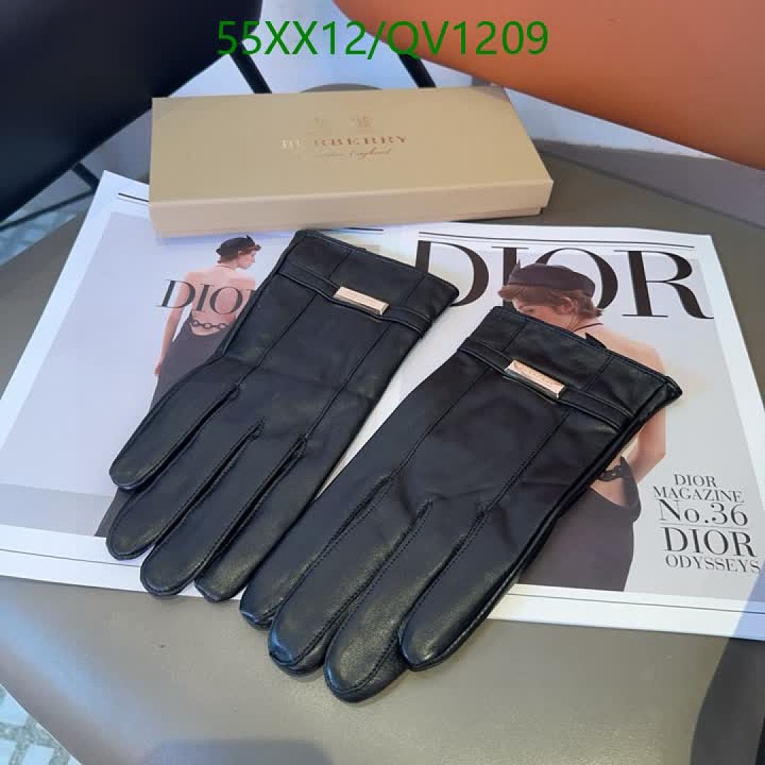 Burberry-Gloves Code: QV1209 $: 55USD