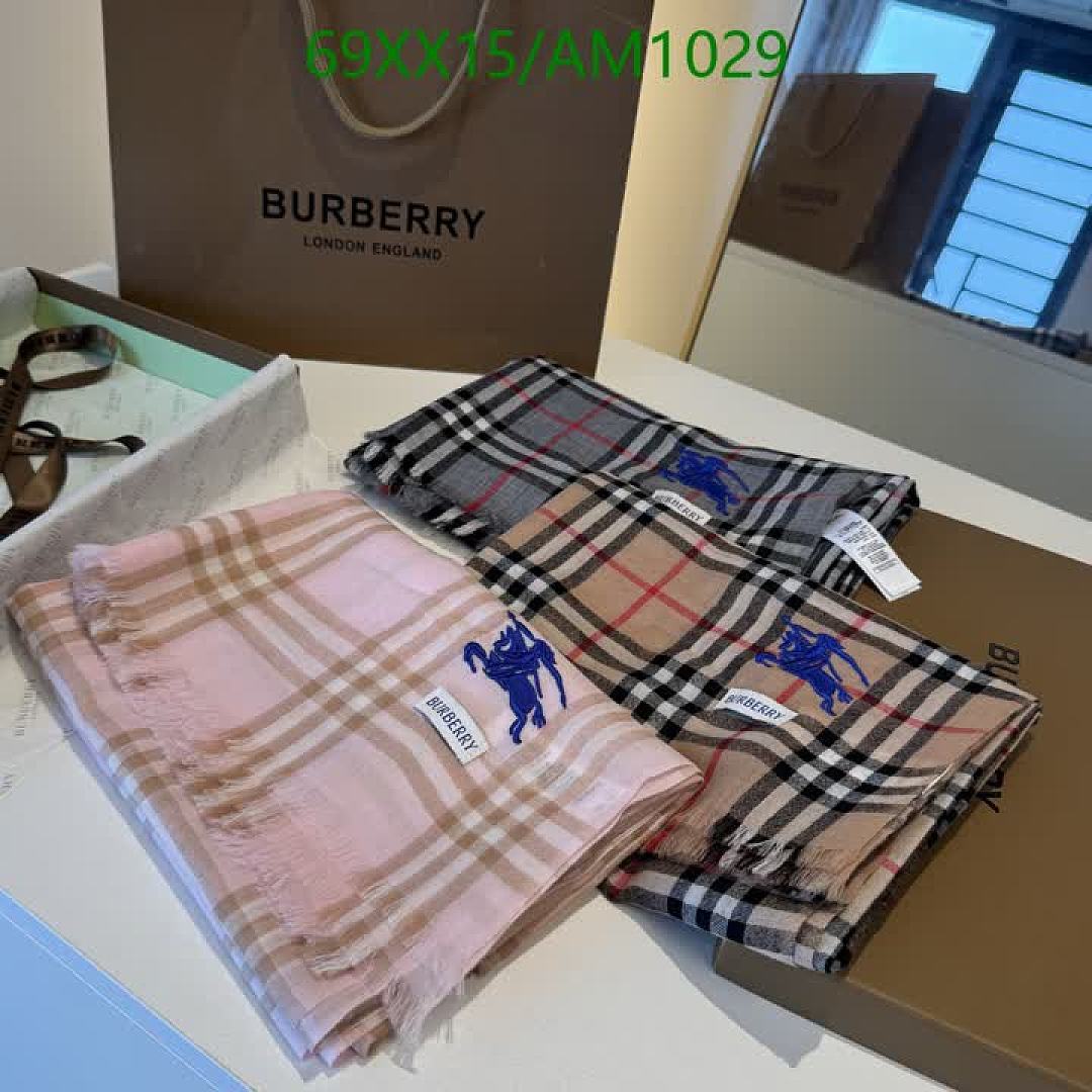 Burberry-Scarves Code: AM1029 $: 69USD