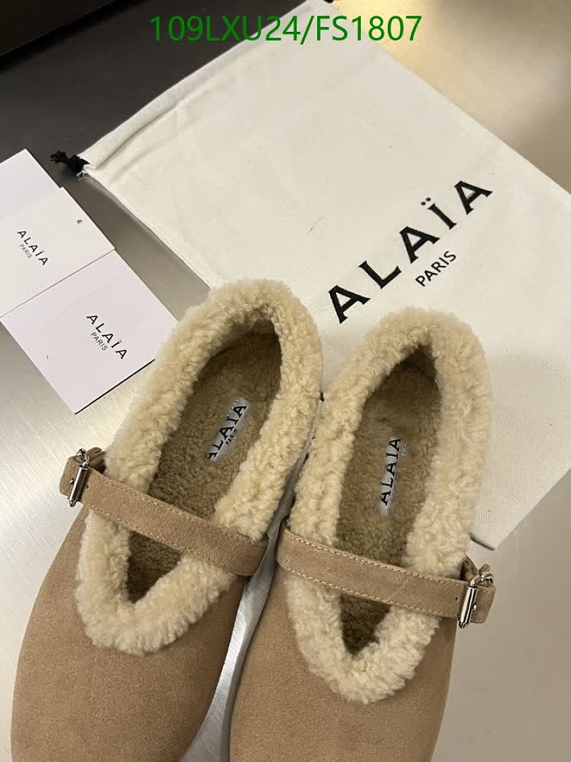 Alaia-Women Shoes Code: FS1807 $: 109USD