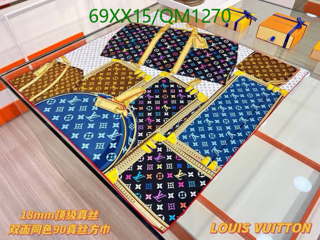 LV-Scarves Code: QM1270 $: 69USD