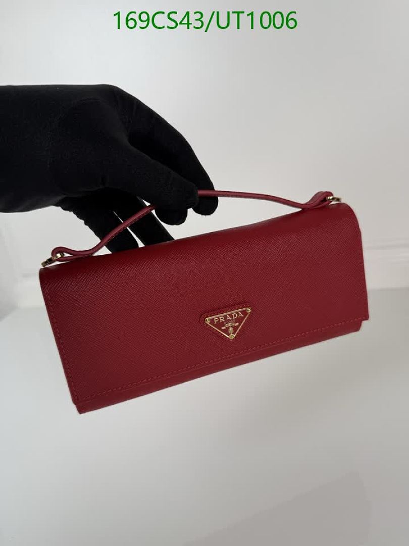 Prada-WalletsMirror Quality Code: UT1006 $: 169USD