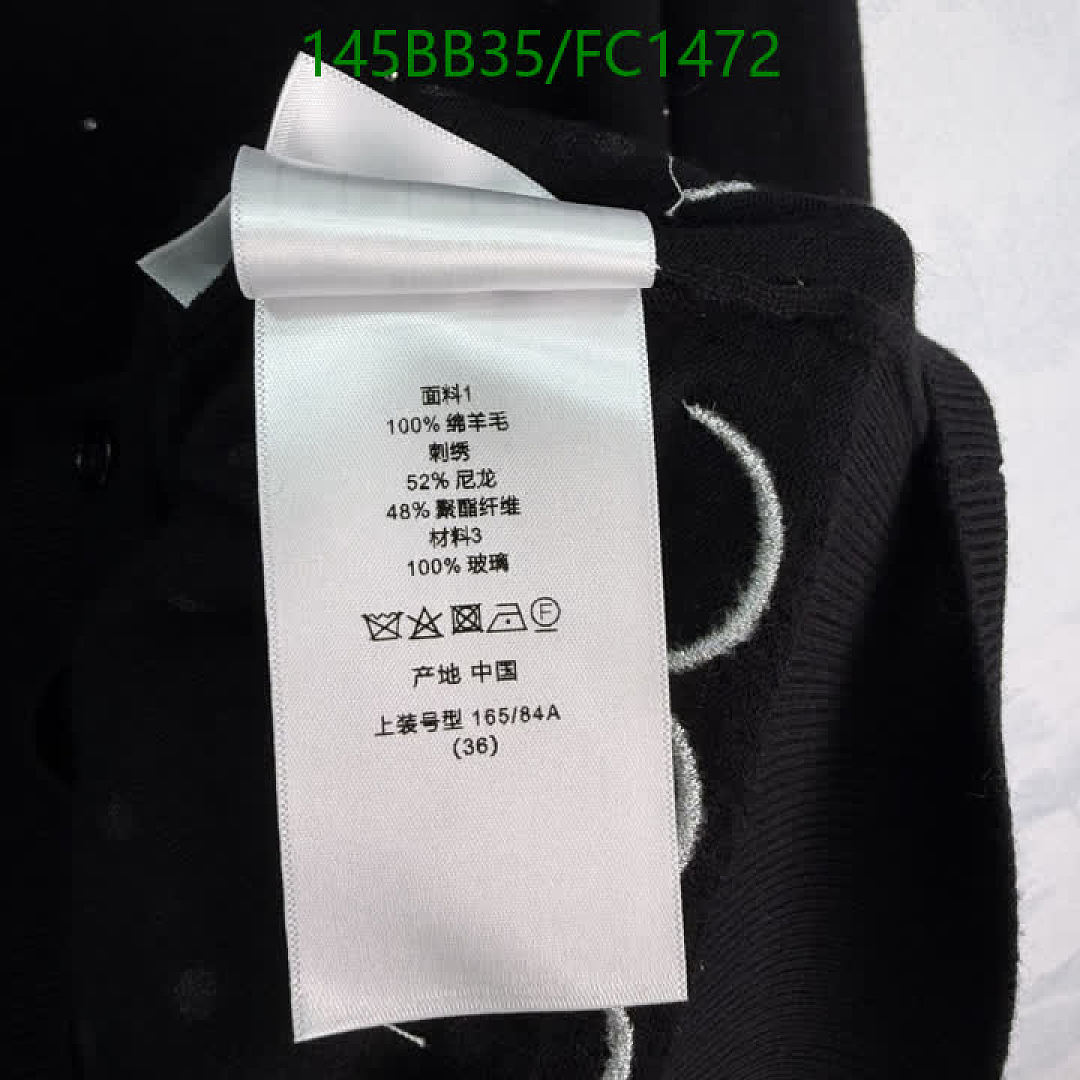 Dior-Clothing Code: FC1472 $: 145USD