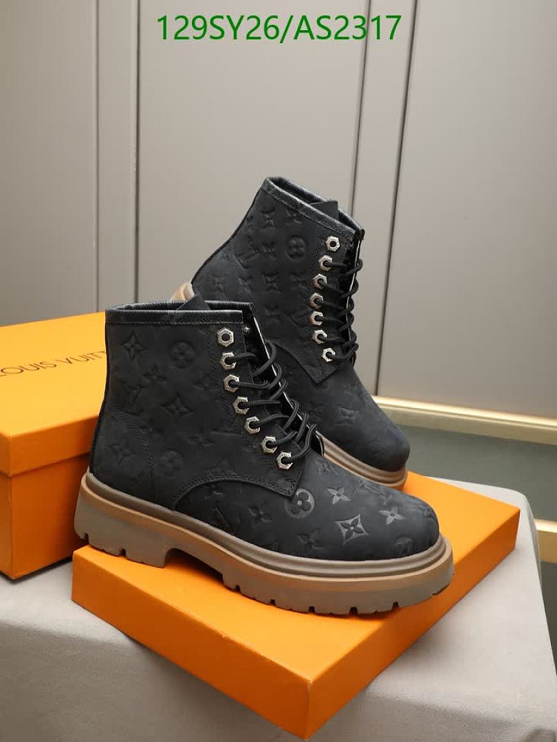 LV-Men shoes Code: AS2317 $: 129USD