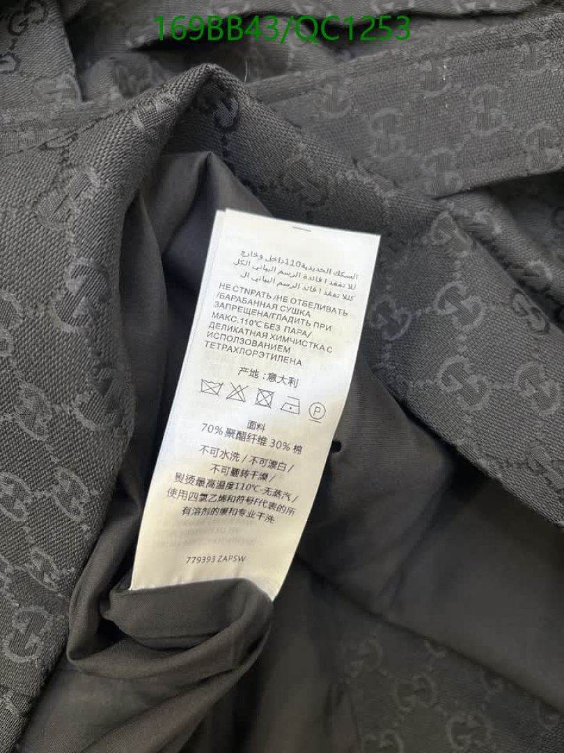Gucci-Clothing Code: QC1253 $: 169USD