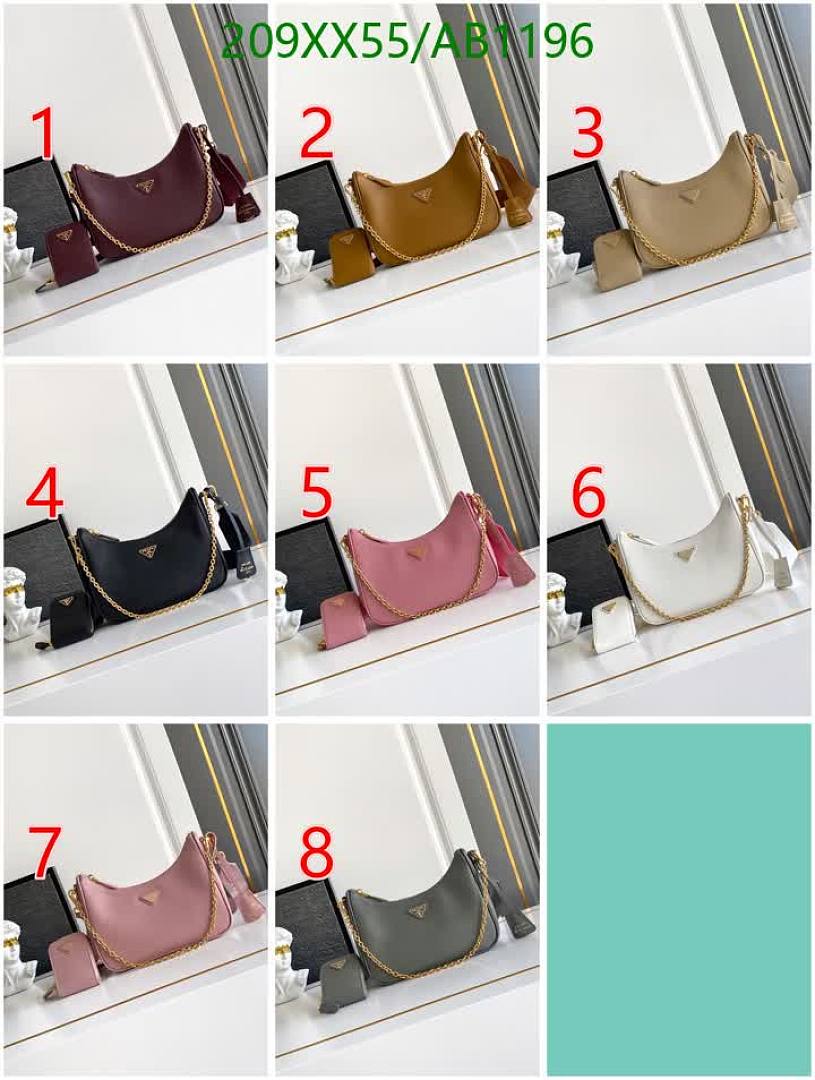 Prada-BagsMirror Quality Code: AB1196 $: 209USD