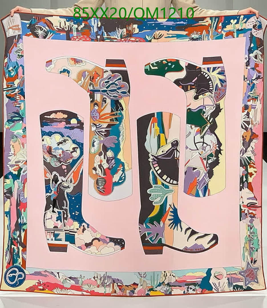 Hermes-Scarves Code: QM1210 $: 85USD