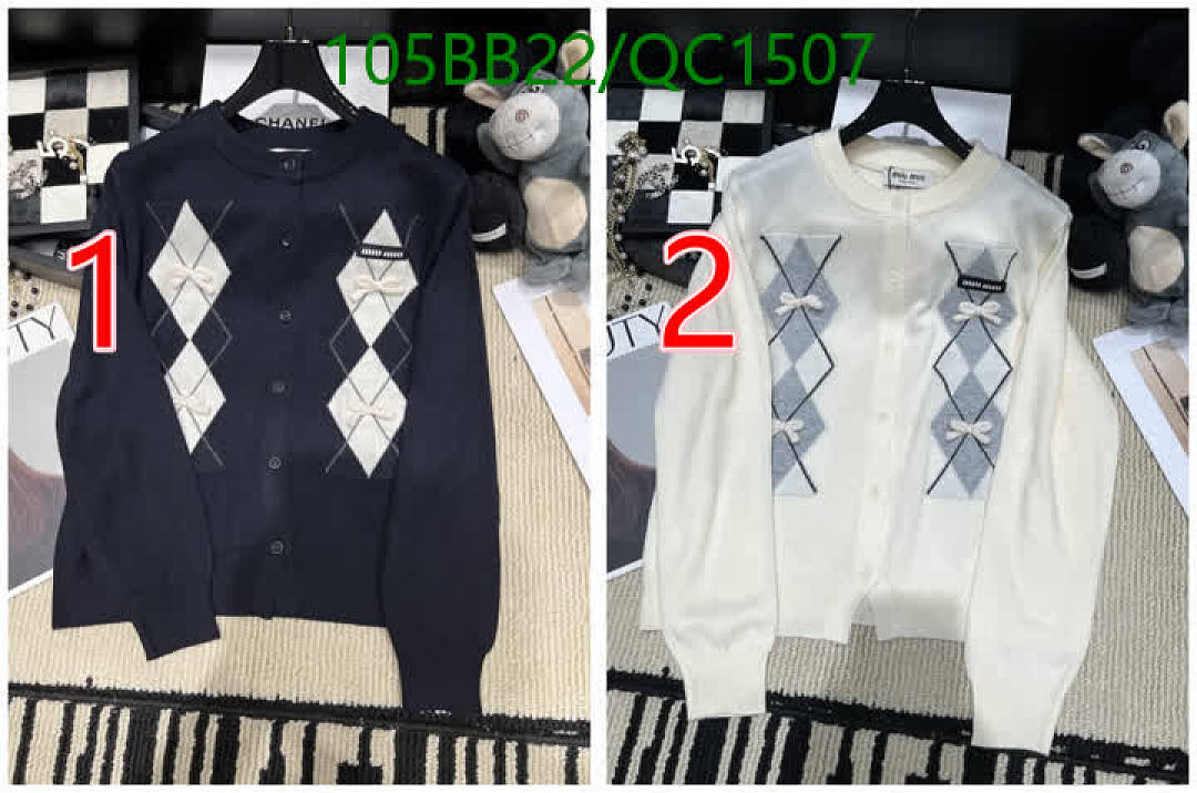 Miu Miu-Clothing Code: QC1507 $: 105USD