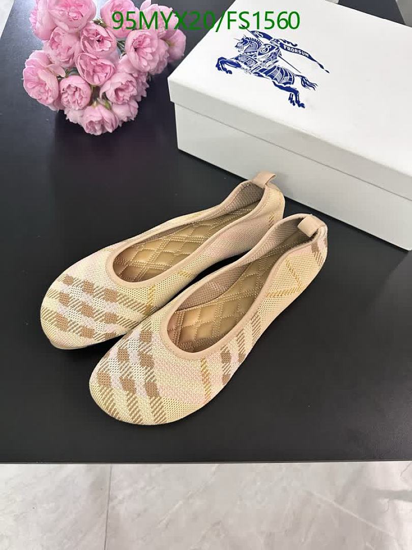 Burberry-Women Shoes Code: FS1560 $: 95USD