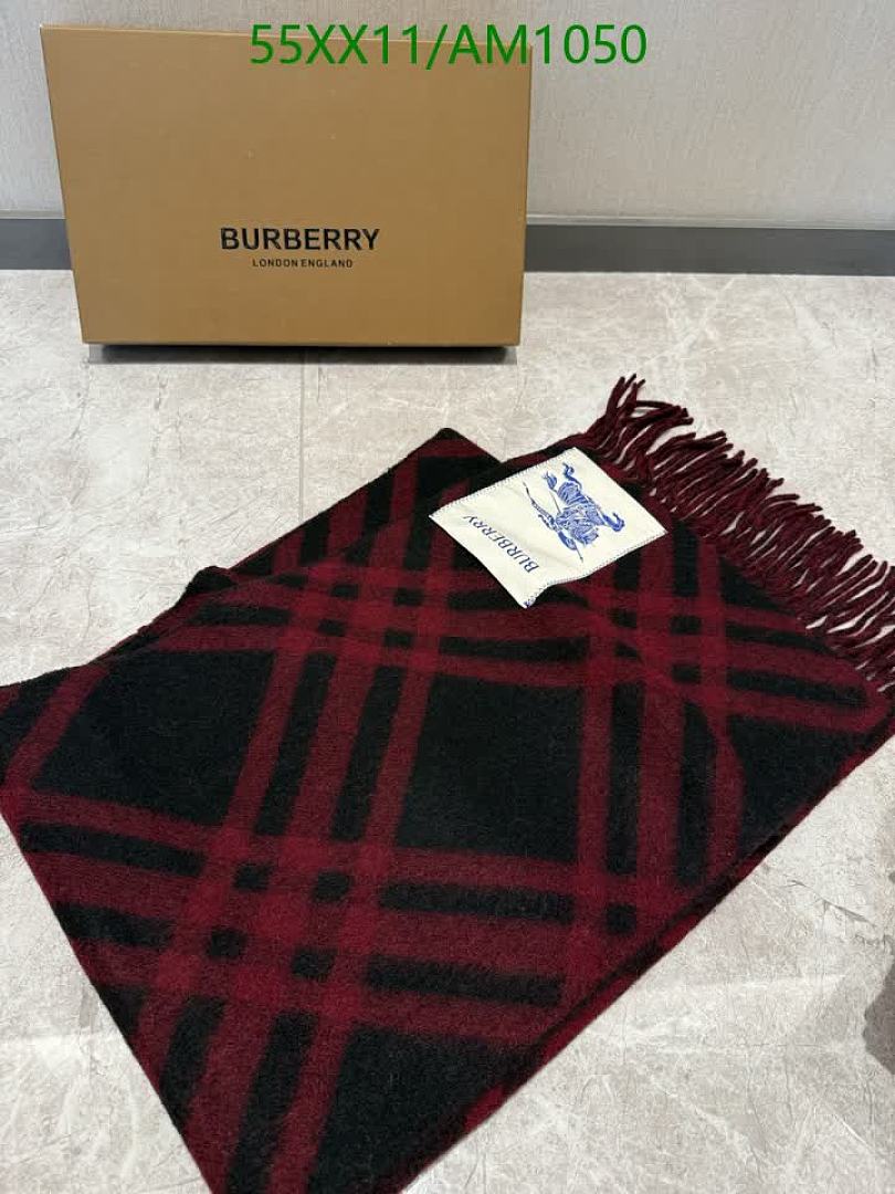 Burberry-Scarves Code: AM1050 $: 55USD