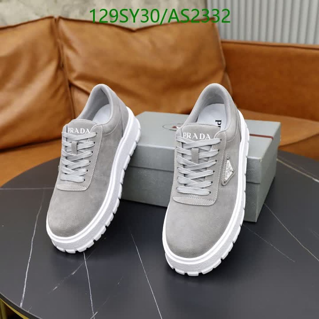 Prada-Men shoes Code: AS2332 $: 129USD
