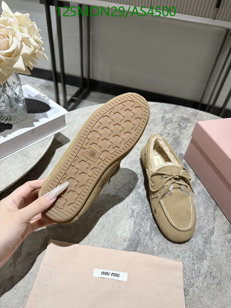 Miu Miu-Women Shoes Code: AS4500 $: 125USD