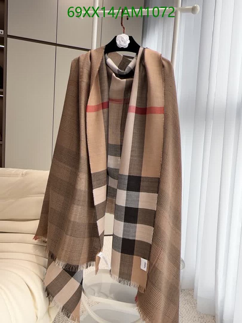 Burberry-Scarves Code: AM1072 $: 69USD
