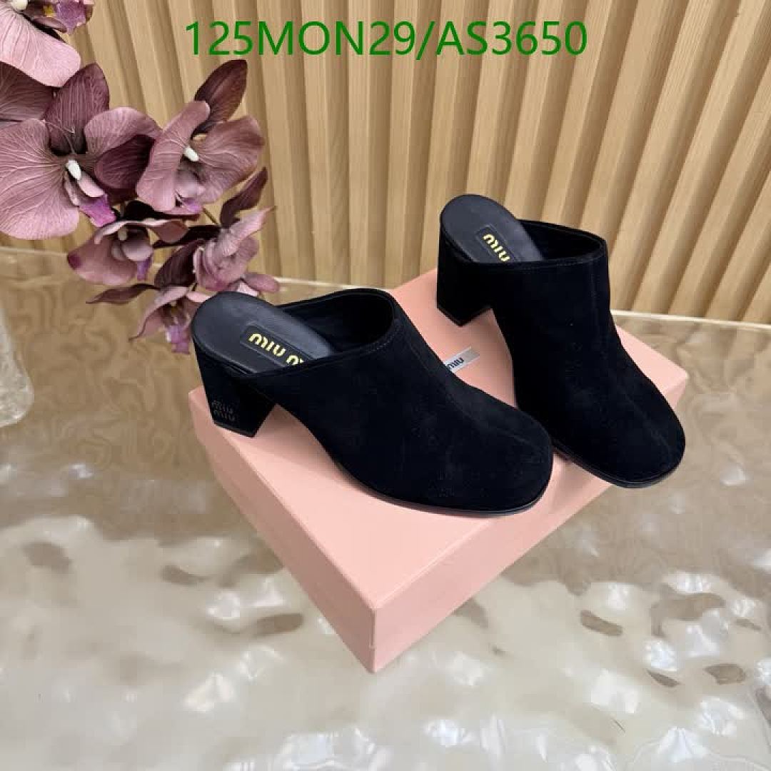 Miu Miu-Women Shoes Code: AS3650 $: 125USD