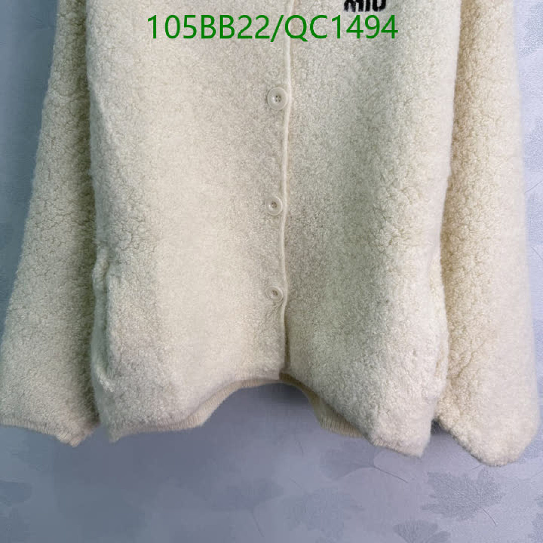Miu Miu-Clothing Code: QC1494 $: 105USD