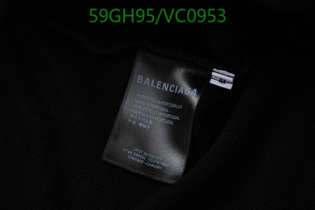 Balenciaga-Clothing Code: VC0953 $: 59USD