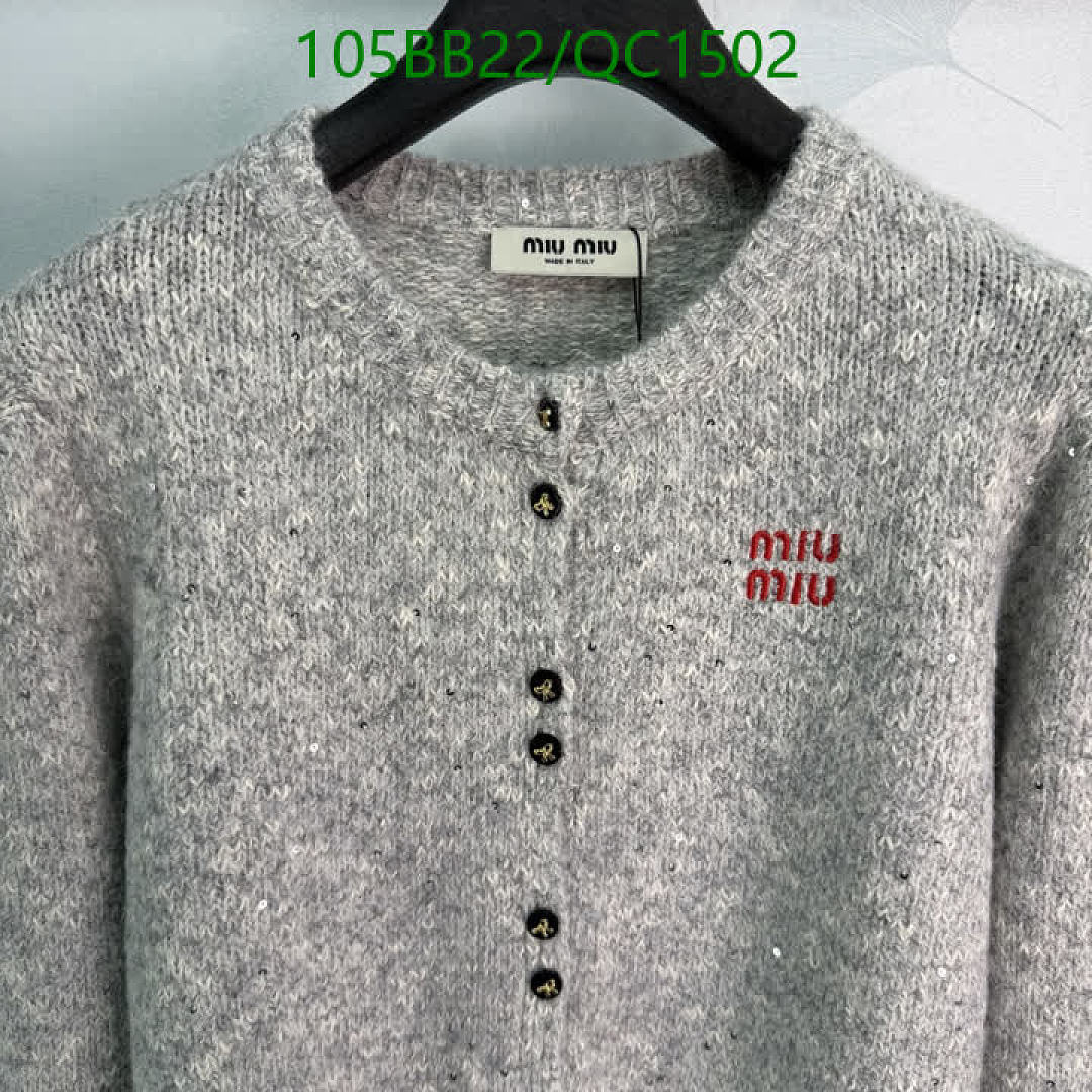 Miu Miu-Clothing Code: QC1502 $: 105USD