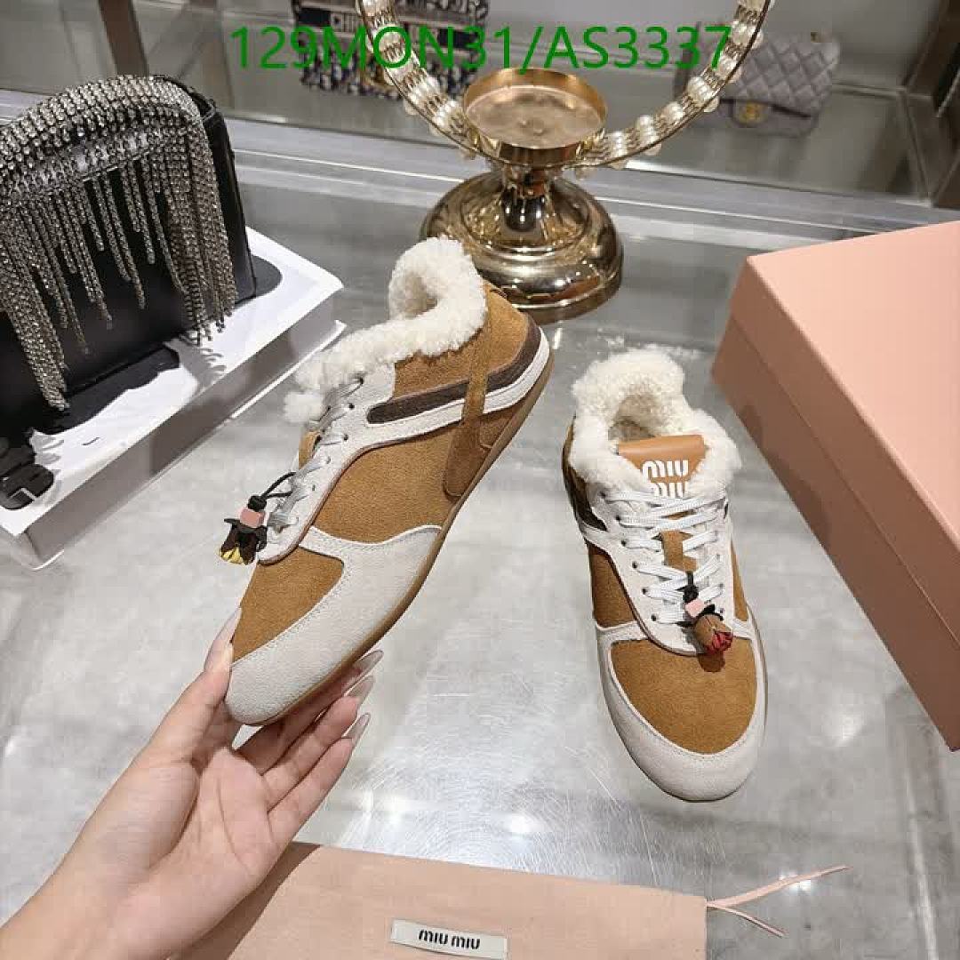 Miu Miu-Women Shoes Code: AS3337 $: 129USD