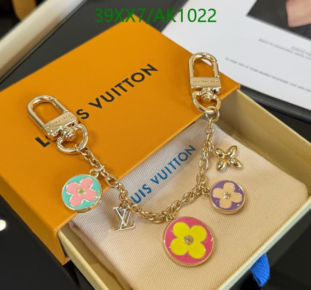 LV-Keychains & Charms Code: AK1022 $: 39USD
