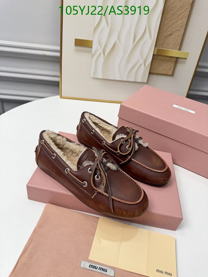Miu Miu-Women Shoes Code: AS3919 $: 105USD