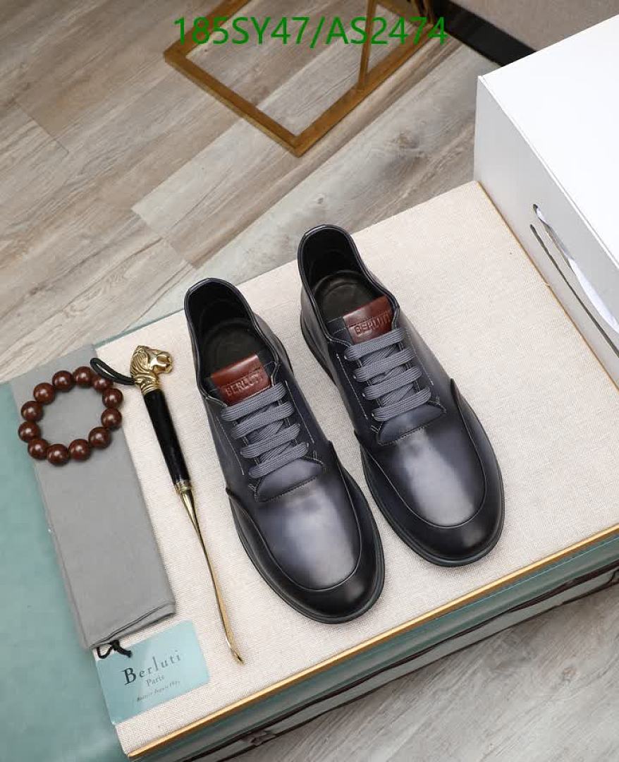 Berluti-Men shoes Code: AS2474 $: 185USD