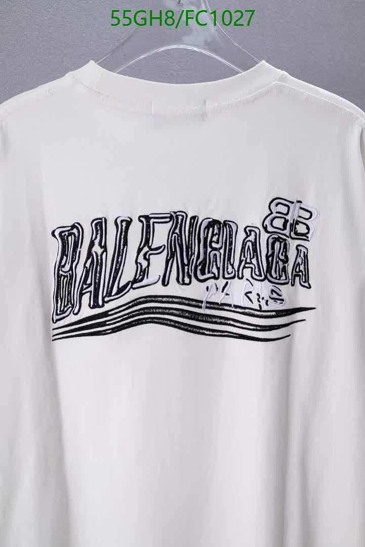 Balenciaga-Clothing Code: FC1027 $: 55USD