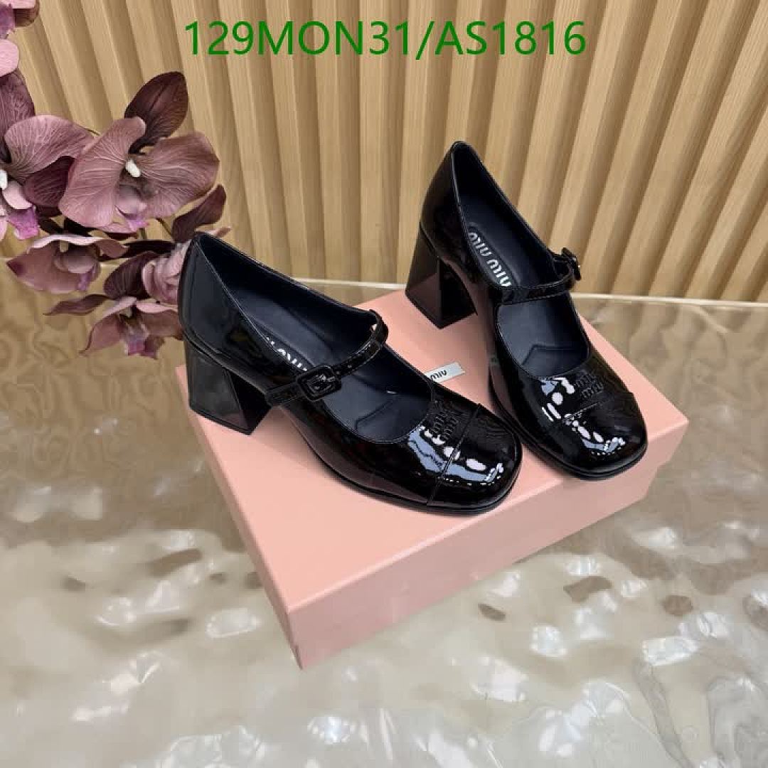 Miu Miu-Women Shoes Code: AS1816 $: 129USD