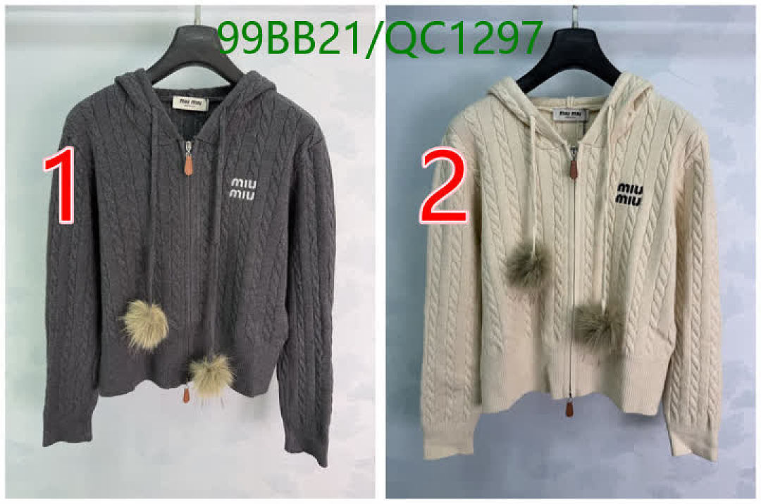 Miu Miu-Clothing Code: QC1297 $: 99USD