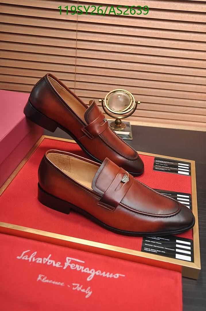 Ferragamo-Men shoes Code: AS2639 $: 119USD