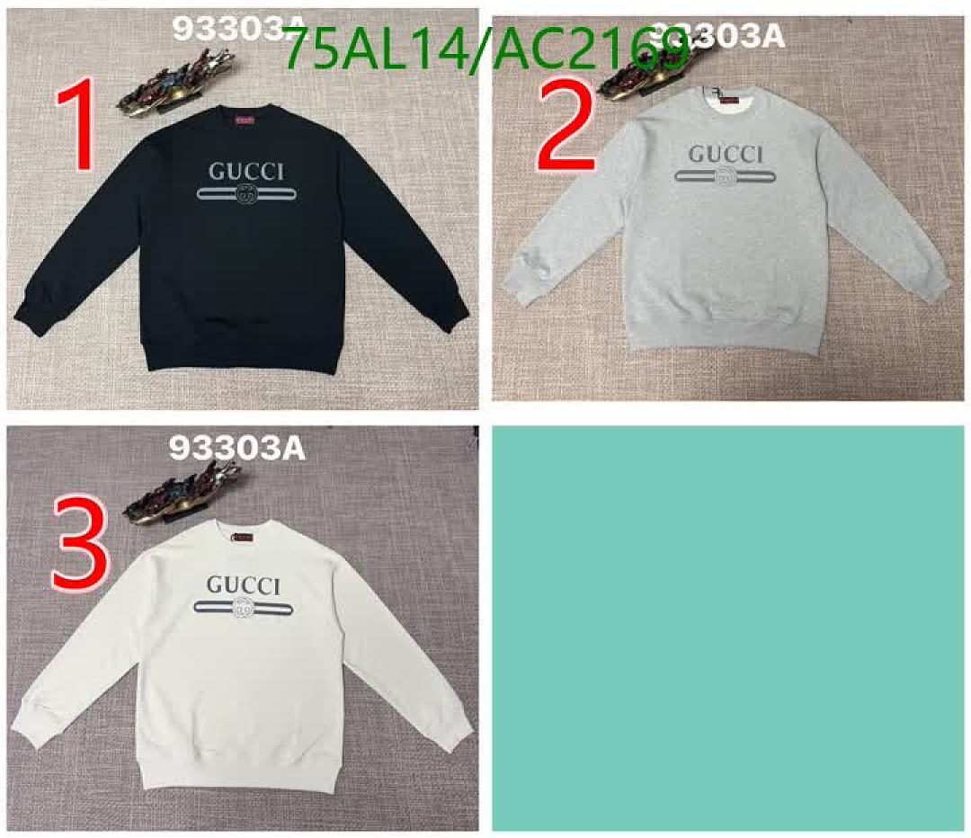 Gucci-Clothing Code: AC2169 $: 75USD