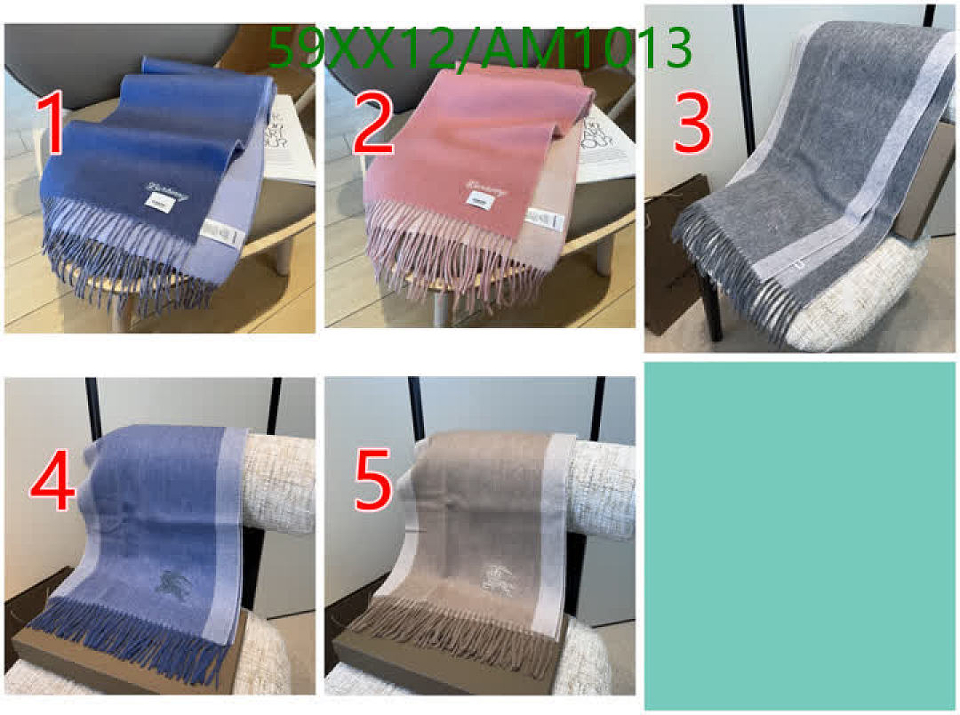 Burberry-Scarves Code: AM1013 $: 59USD