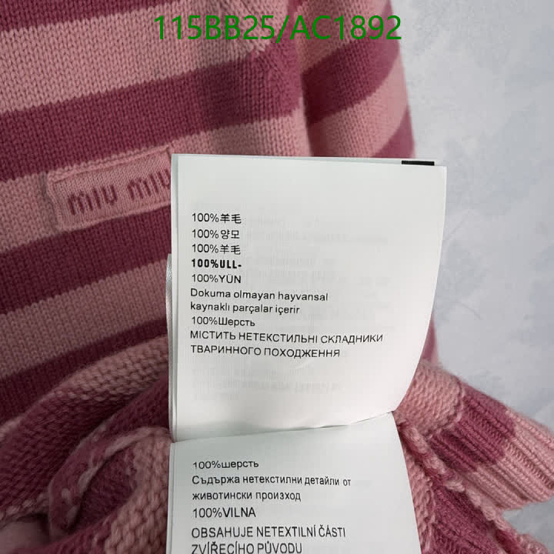 Miu Miu-Clothing Code: AC1892 $: 115USD