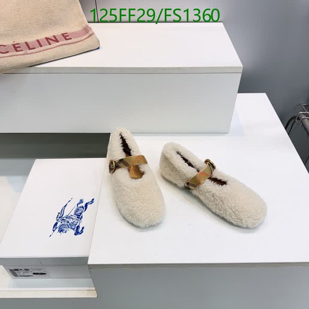 Burberry-Women Shoes Code: FS1360 $: 125USD