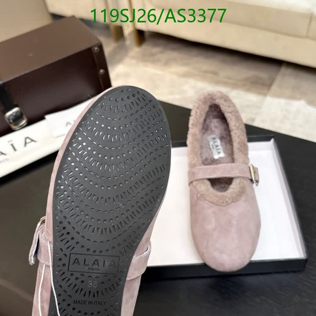 Alaia-Women Shoes Code: AS3377 $: 119USD