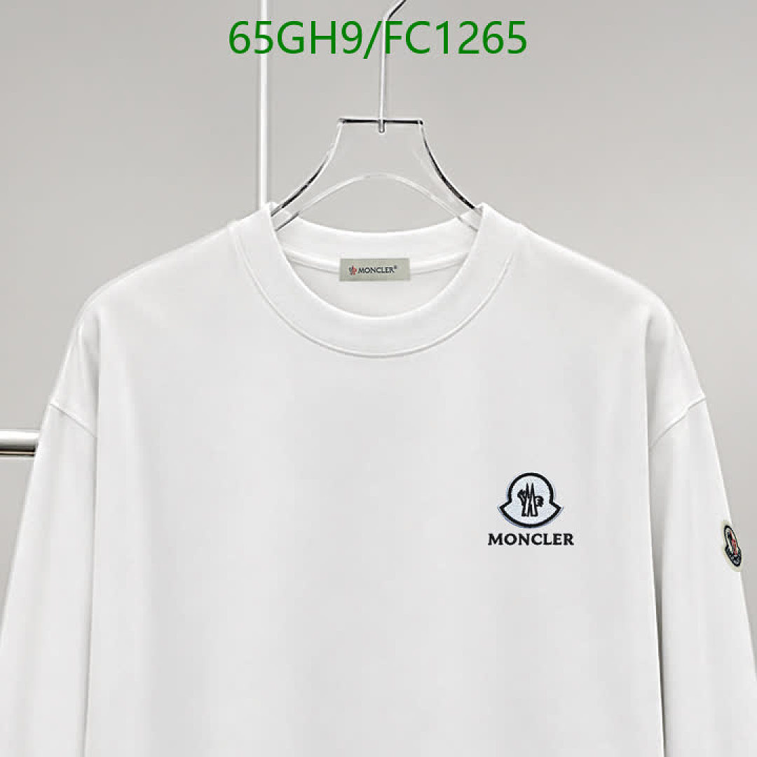 Moncler-Clothing Code: FC1265 $: 65USD