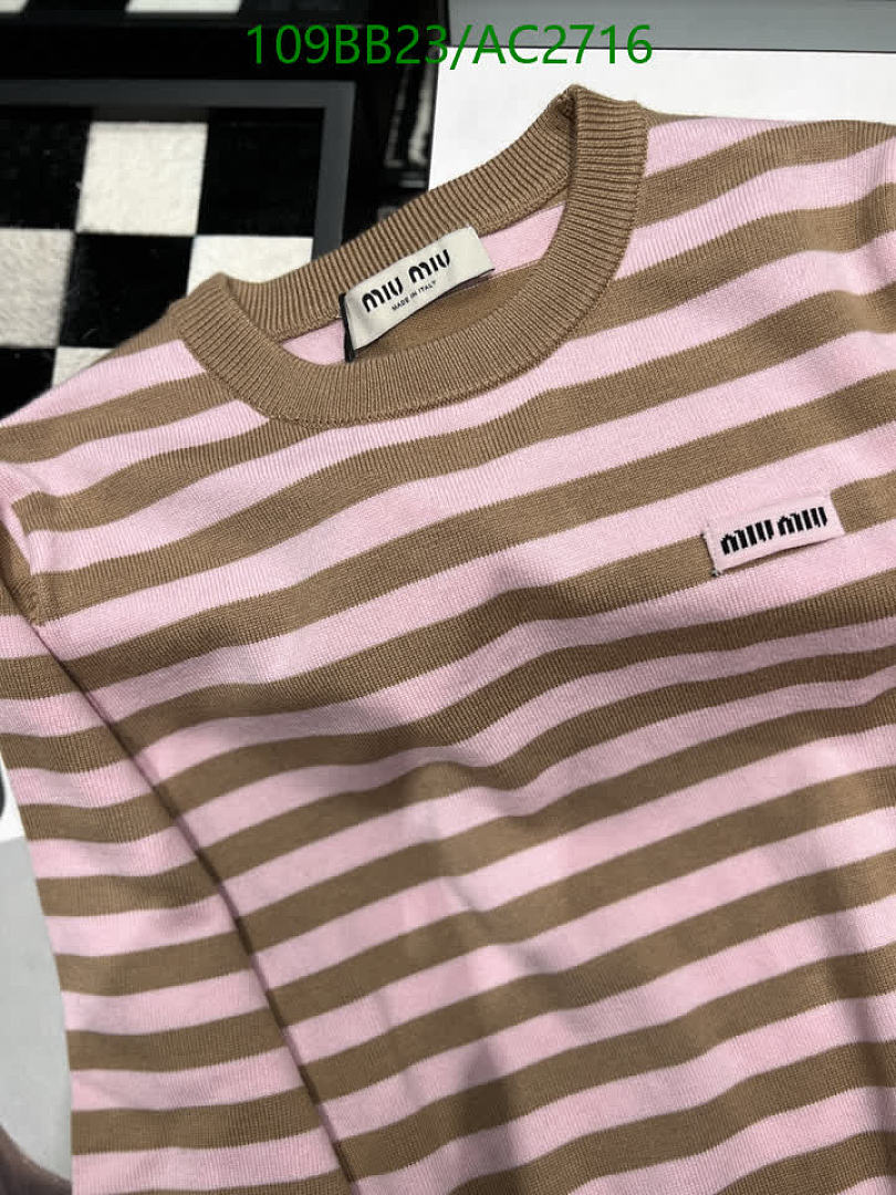 Miu Miu-Clothing Code: AC2716 $: 109USD
