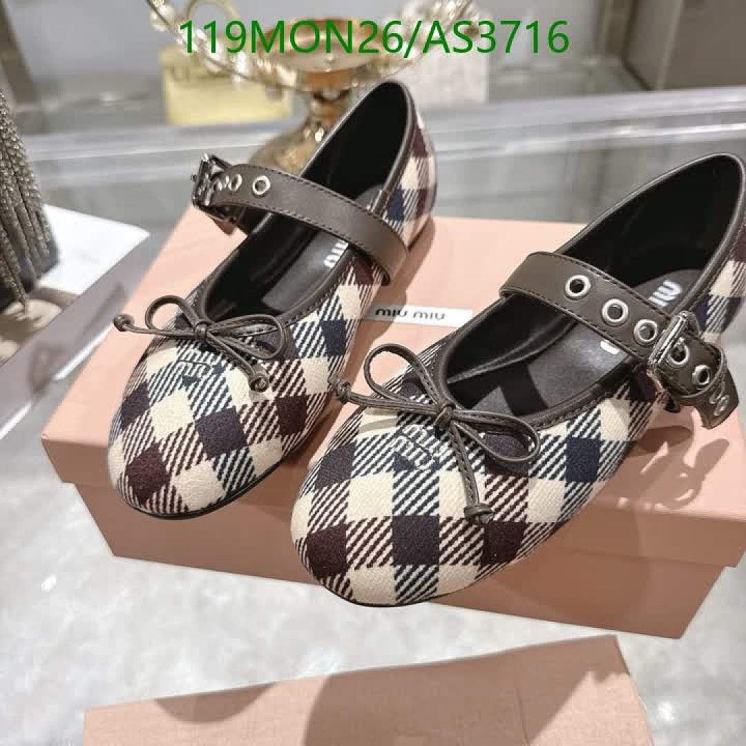 Miu Miu-Women Shoes Code: AS3716 $: 119USD