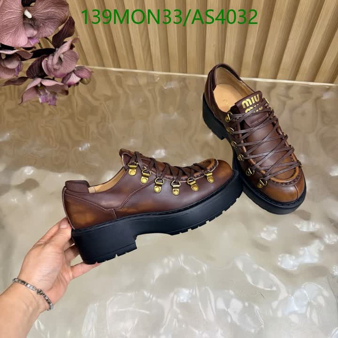 Miu Miu-Women Shoes Code: AS4032 $: 139USD