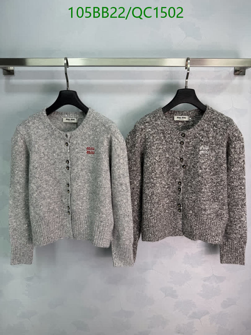 Miu Miu-Clothing Code: QC1502 $: 105USD
