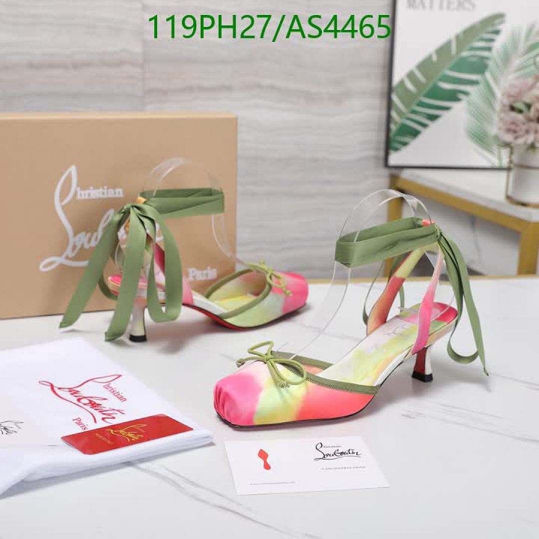 Christian Louboutin-Women Shoes Code: AS4465 $: 119USD