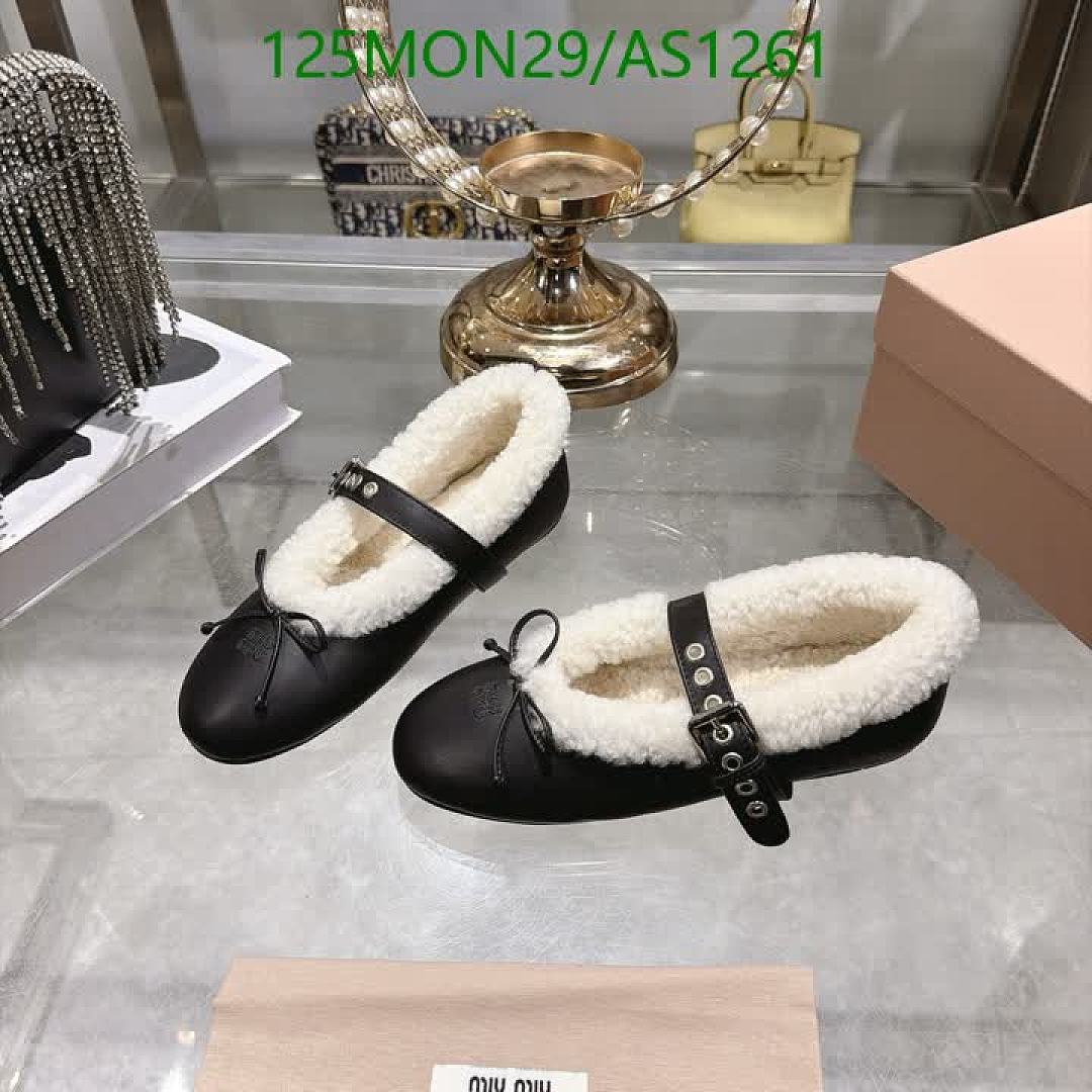 Miu Miu-Women Shoes Code: AS1261 $: 125USD