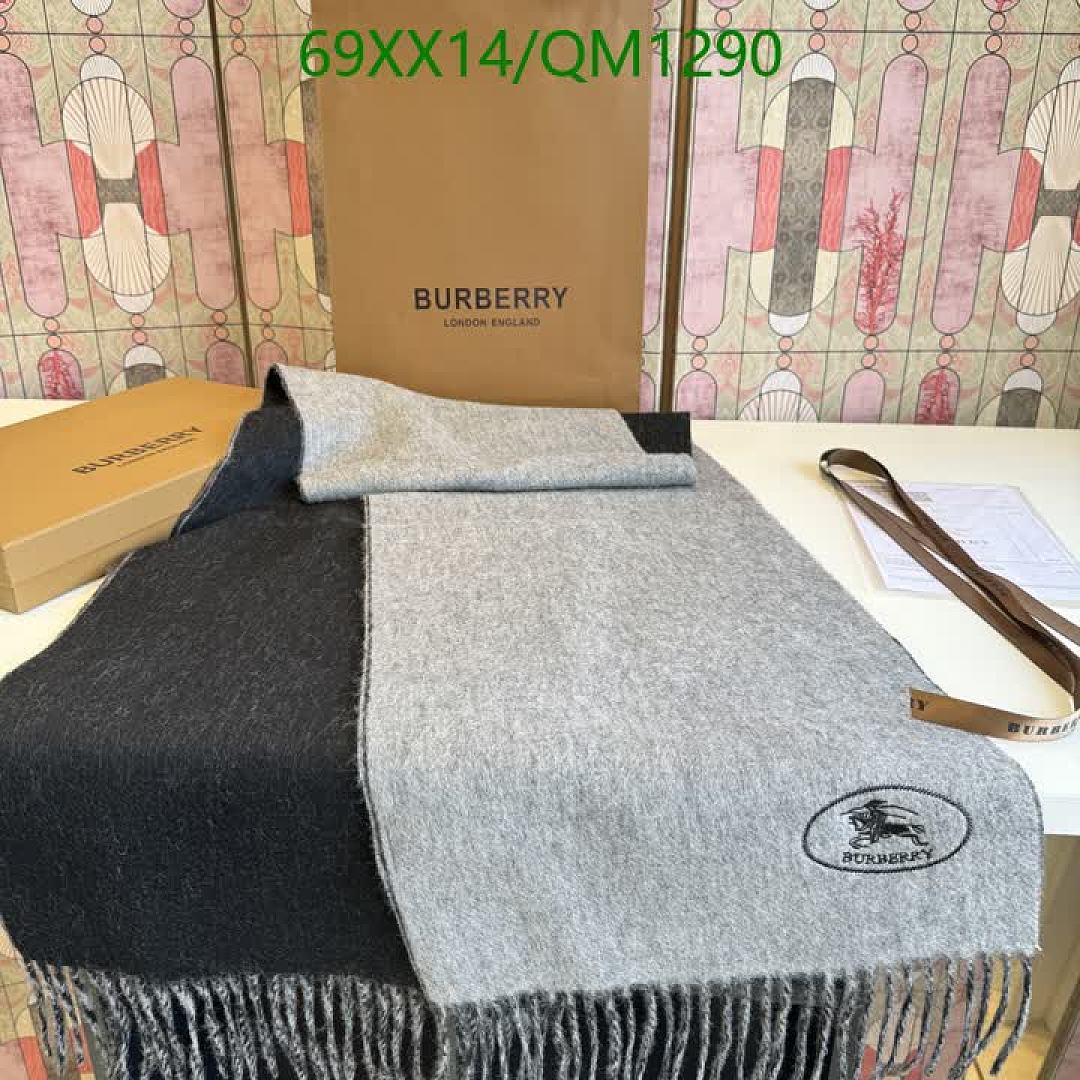 Burberry-Scarves Code: QM1290 $: 69USD