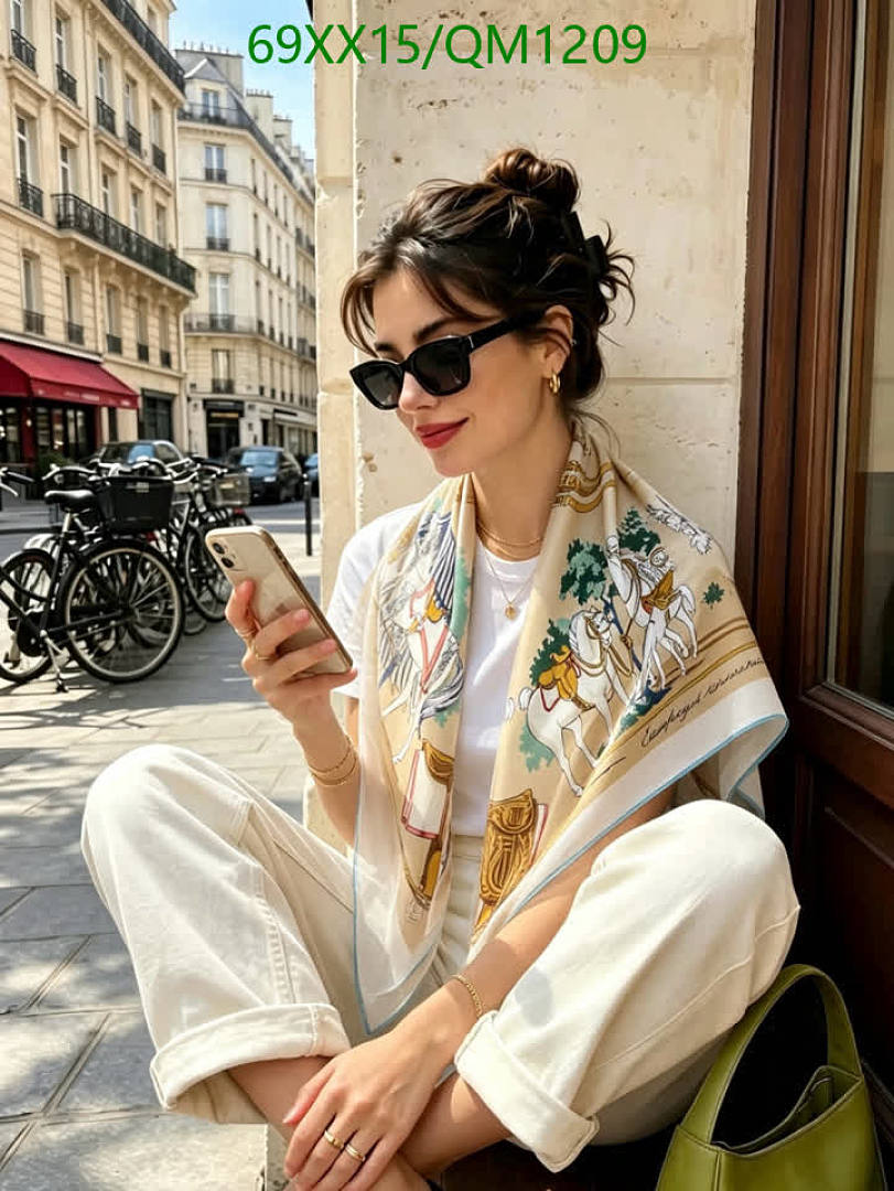 Hermes-Scarves Code: QM1209 $: 69USD