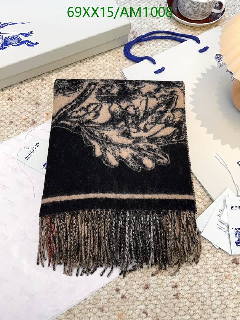 Burberry-Scarves Code: AM1008 $: 69USD