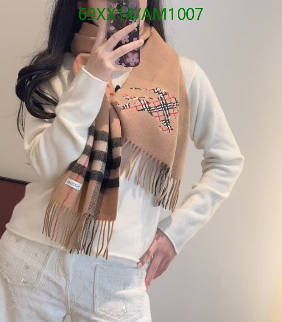Burberry-Scarves Code: AM1007 $: 69USD