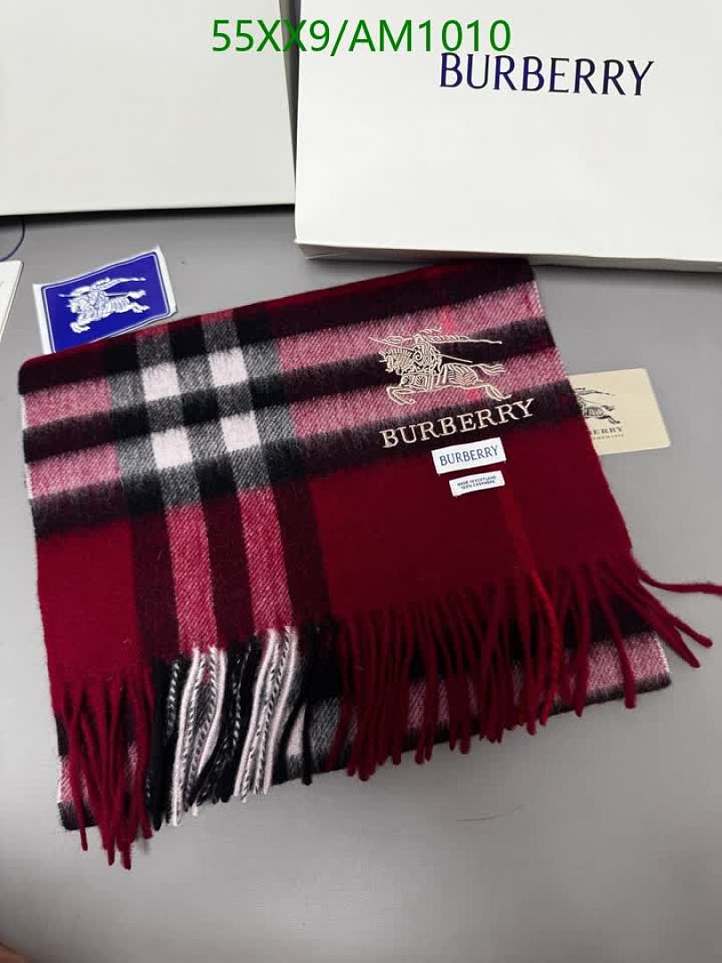 Burberry-Scarves Code: AM1010 $: 55USD