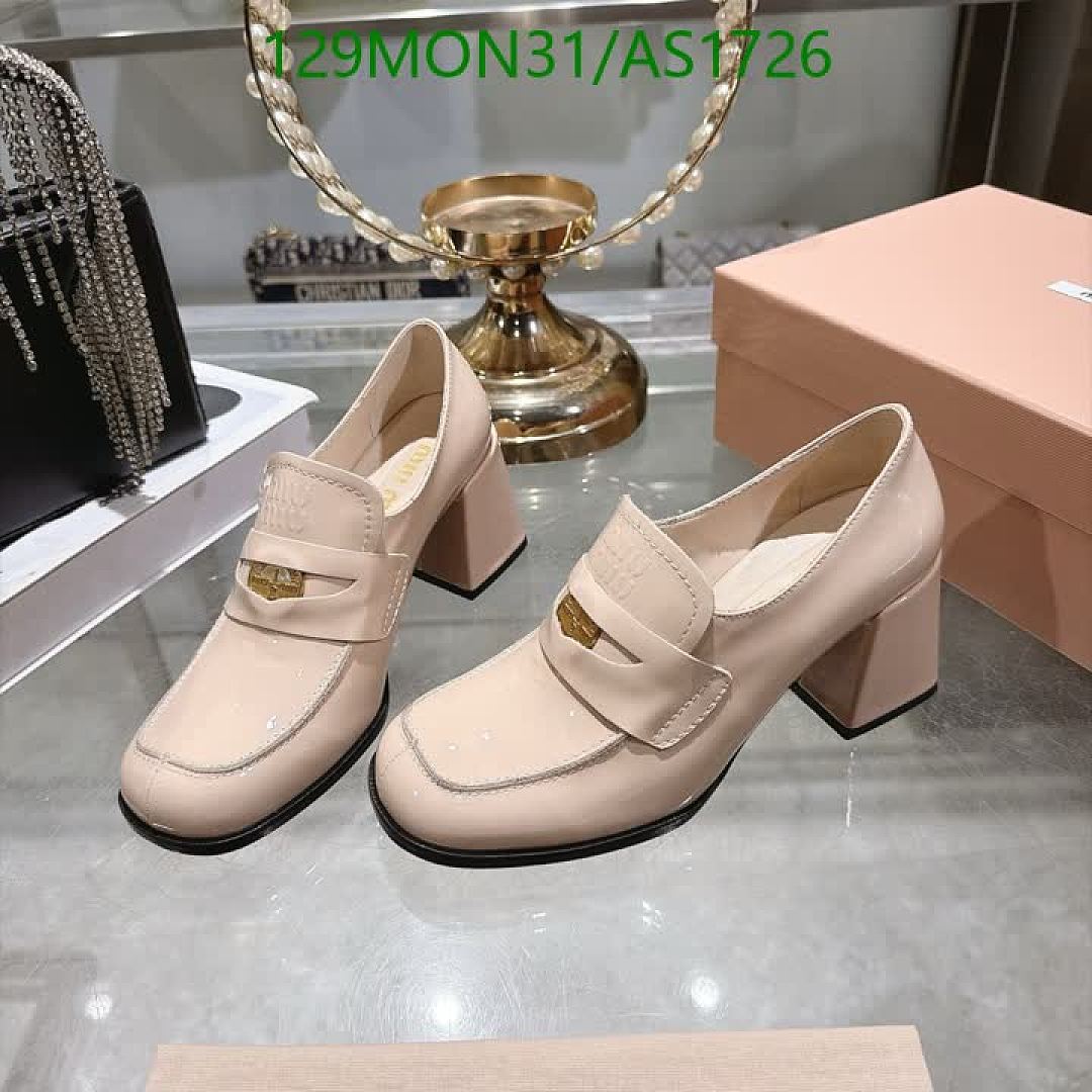 Miu Miu-Women Shoes Code: AS1726 $: 129USD
