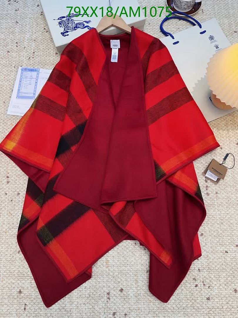 Burberry-Scarves Code: AM1075 $: 79USD